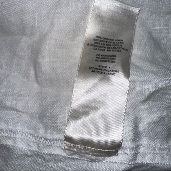 Aritzia Wilfred Portea Linen Dress White - Picture 7 of 8